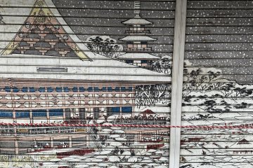 Scene from traditional Japan