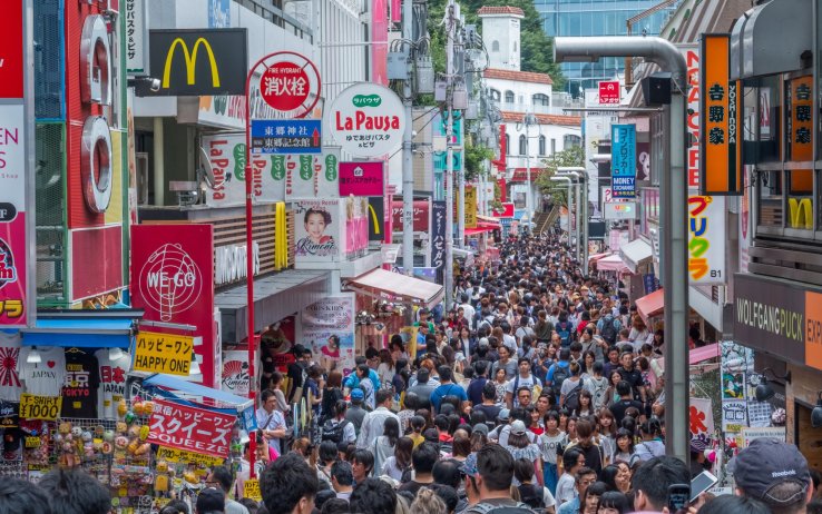 Takeshita Street in Harajuku