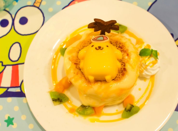 Pompompurin dessert