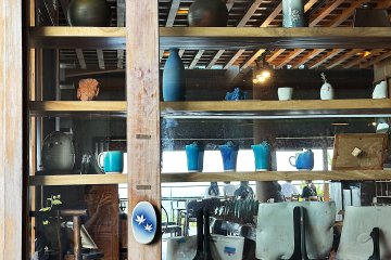 Yachimun ceramics can be bought at the store