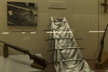 Katanas are something I find fascinating at the Metropolitan Police Museum at Kyobashi