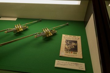 There was an area dedicated to the Police band and this particular display was from the 1964 Olympics. I wonder how the 2020 opening ceremony will differ