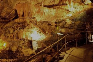 Stalactite chandelier