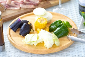 Vegetable platter