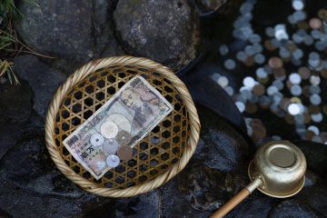 Increase your wealth at Zeniarai Benten Shrine