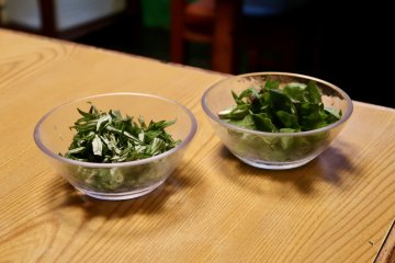 Farm-grown wild herbs