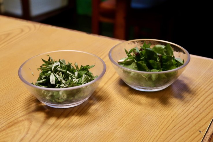 Farm-grown wild herbs