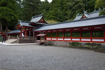 Approaching the main hall