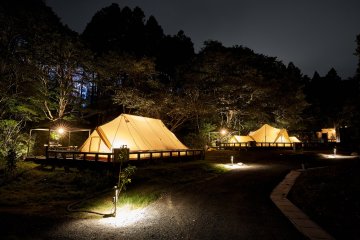 Glamping, Hidden Traces of Rice Terraces Hot Spring - Izura ~ Natural Hot Spring & Glamping ~, Izura, Ibaraki ©︎ Sohki