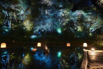 Hot Spring, Hidden Traces of Rice Terraces Hot Spring - Izura ~Natural Hot Spring & Glamping~, Izura, Ibaraki ©︎ Sohki