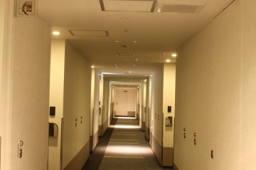 Corridor to your room