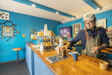 piccoro coffee的老闆很友善