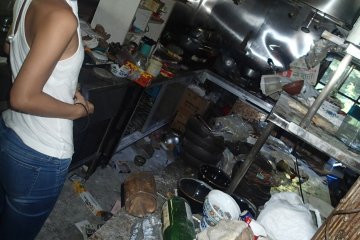 Not so tidy in here