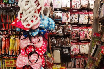 Huge array of ears to enhance your Halloween look.