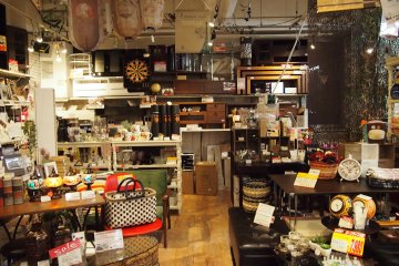 Apart from Halloween costumes, there are also other sections, such as furniture, electrical appliances and other knick knacks!