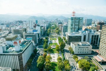 View from Sapporo TV Tower