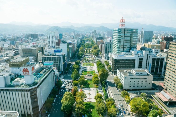 View from Sapporo TV Tower