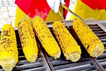 Grilled corn