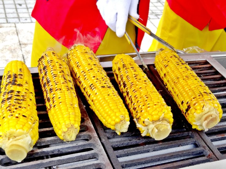 Grilled corn