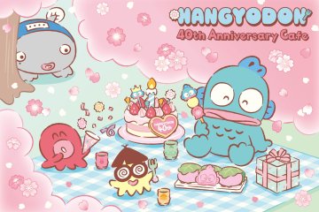 Hangyodon Pop-Up Cafe to Hit Four Cities