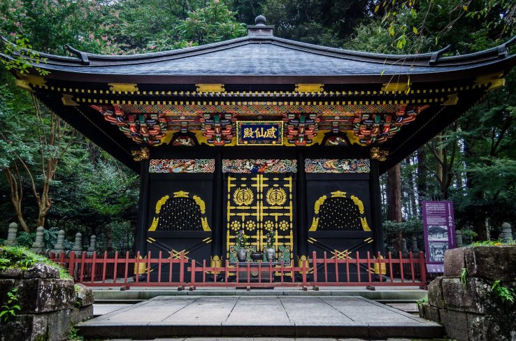 Intricate designs at Zuihōden in Sendai