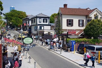 Kitano Street in Kobe showcases some unique, Western architectural influences