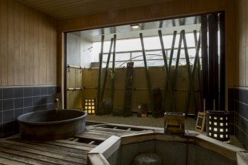 These private baths can be rented at a fee charged per hour