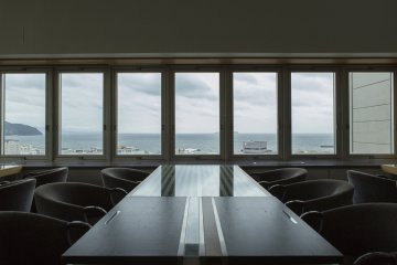 The view from the sky bar on the 12th floor