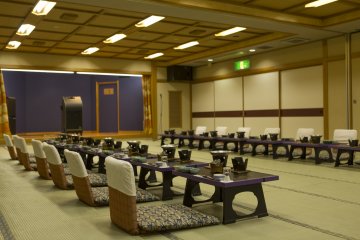 One of the many banquet halls available