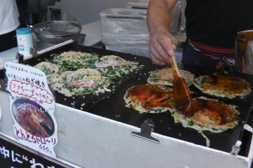 Okonomiyaki, local style