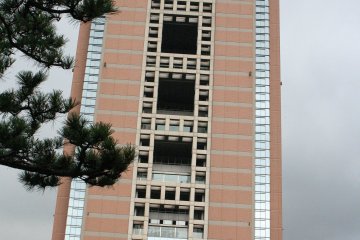The tallest building in Maebashi city