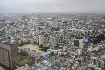 The building offers views from all angles