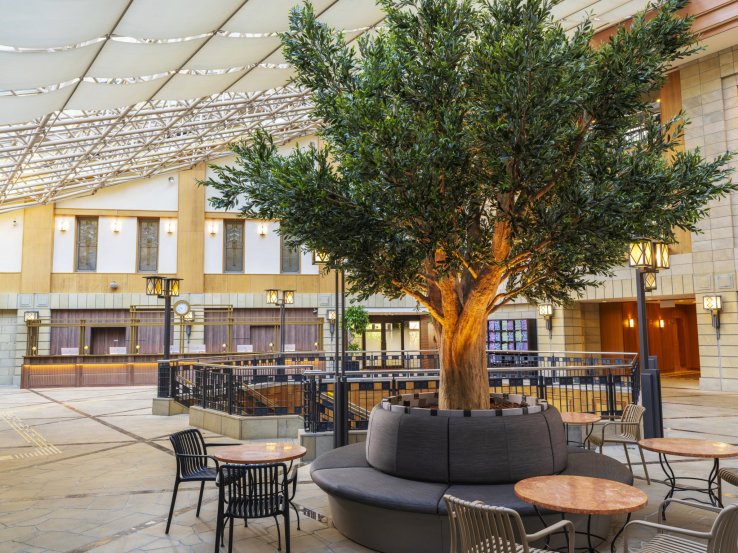 Hotel lobby