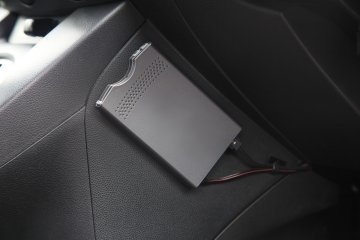 ETC (Electronic Toll Collection) card reader installed in the car. For use on expressways in Japan