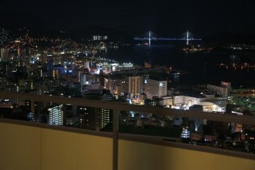 The view get even better on the balcony.