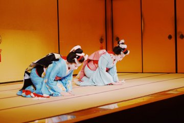 Performing Geishas