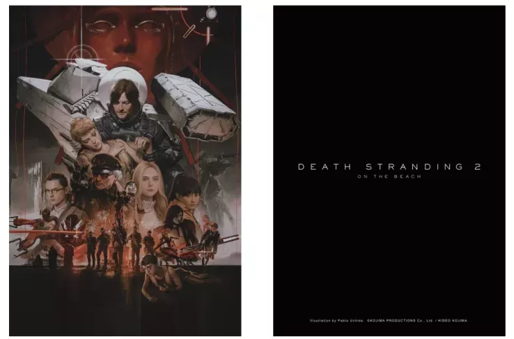 A limited-edition postcard given to people who spend over ¥10,000 at the pop-up store