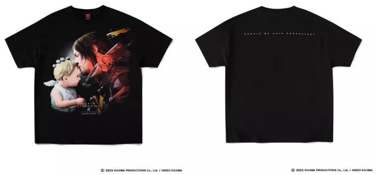 The Death Stranding t-shirt design in collaboration with GEEKS RULE