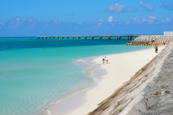 Irabu Island in Okinawa