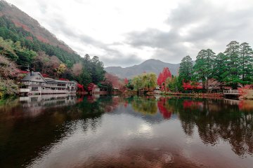 Lake Kinrin, Yufuin, Oita