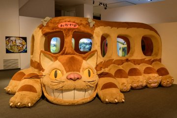 The famous Cat Bus of My Neighbor Totoro
