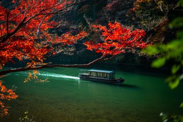 Picture-perfect Arashiyama in Autumn