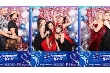 The photo booth at Video Game Prom 2024