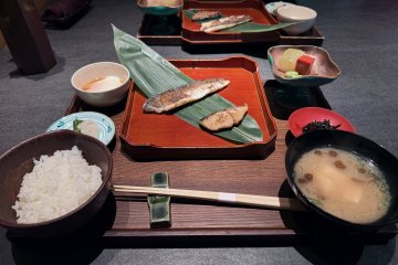 Breakfast is generous and traditional