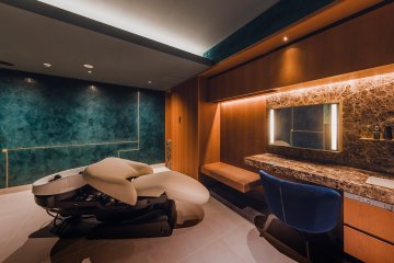 A tranquil space at Klarë salon