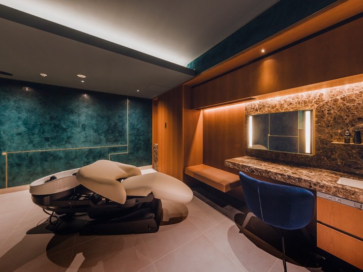 A tranquil space at Klarë salon