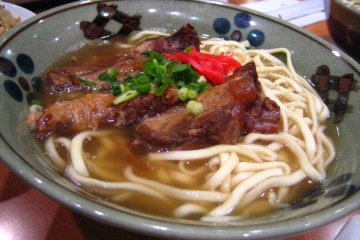 Okinawa is known for its food, with dishes like soki soba well worth trying