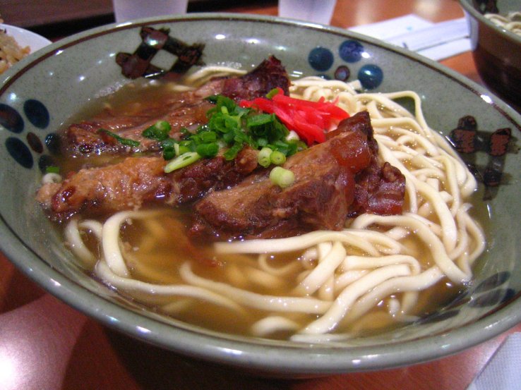 Okinawa is known for its food, with dishes like soki soba well worth trying