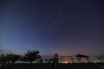 The island of Kozushima is one of Japan's top stargazing destinations