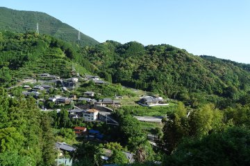 Mountain scenery near Koyasan